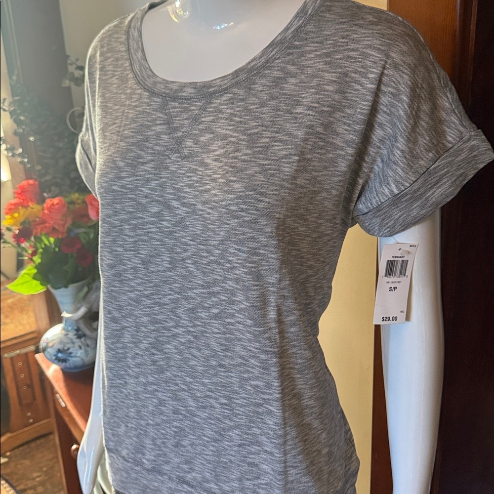 NWT Style&Co size small Gray Women's Top